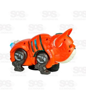 Super Cachorro Robô Com Luzes e Sons Toy king TK-AB6340
