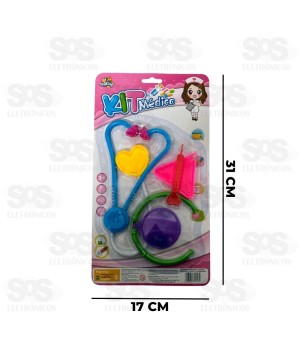 Kit Médica 4 Peças Toy King TK-AB5150