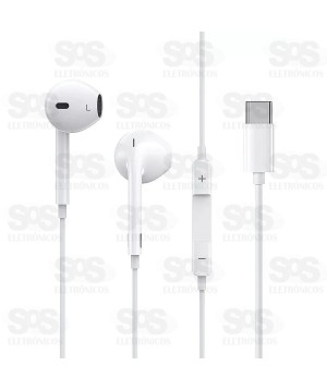 Fone De Ouvido Com Microfone Type C Inova FON-9923