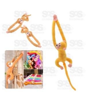 Macaco De Pelúcia Com Luzes e Sons Toy King TK-PT01