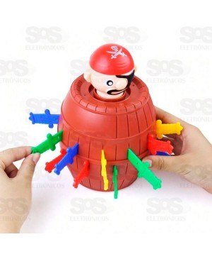 Mini Jogo Pula Pirata Maluco Toy King TK-AB5440