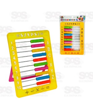 Ábaco Colorido Divertido Toy King TK-AB4379