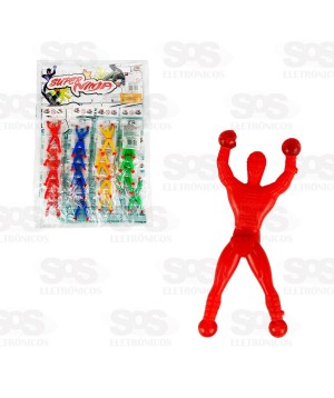 Ninja Escalador Gruda Na Parede 20 Unidades Toy King TK-AB3937