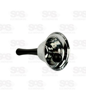 Campainha Sino De Mão 75MM Som Alto Clássico Caerus CRS-1871