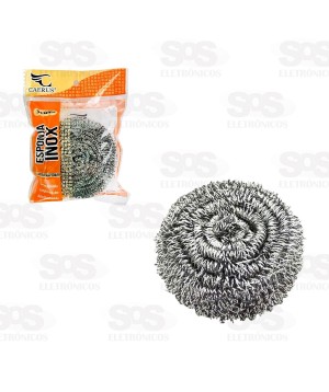 Esponja de Aço Inox 30 Gramas Caerus CRS-1593
