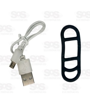 Pisca Pisca Bike Lanterna Traseira De Bicicleta Recarregável Caerus CRS-1422