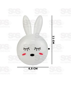 Luz Noturna Coelhinho 1W Caerus CRS-4390