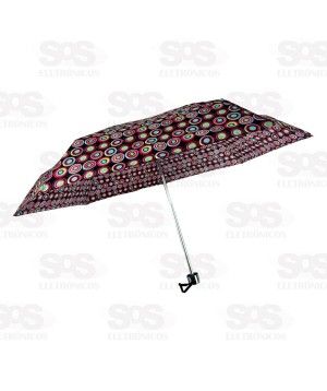 Guarda Chuva Poliéster Estampas variadas 56CM Altomex AJ-192