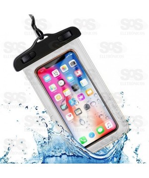 Capa Resistente à Água para Celular Cores Variadas