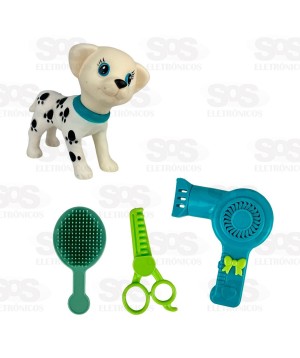 Dog Dollrable Com Acessórios Unitário Homeplay 3140
