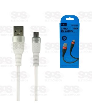 Cabo De Dados 3.4A Micro USB V8 2 Metros Inova CBO-6096