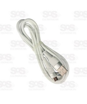 Cabo De Dados 3.4A Micro USB V8 2 Metros Inova CBO-6096