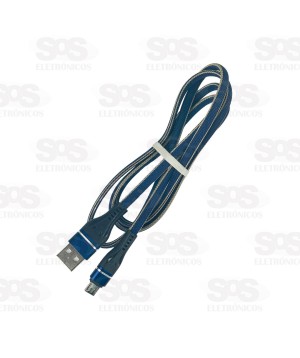 Cabo De Dados 2.4A Micro USB V8 1 Metro Inova CBO-5992
