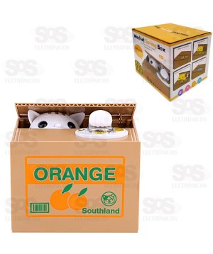 Cofre Gatinho Pega Moedas Musical  MTC-102/ 2932