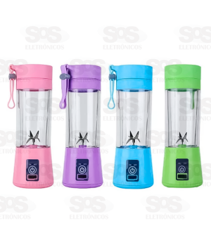 Mini Liquidificador Portátil 380ML B-Max BM-F911