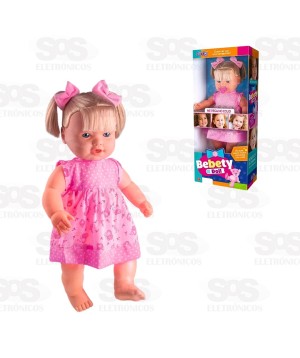Boneca Bebety Doll Loira 52cm Nova Toys 1131
