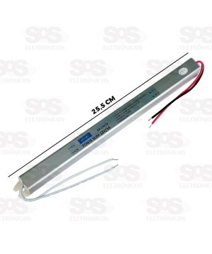 Fonte Slim 36W Para Fita LED 12V/3A Knup KP-CA570