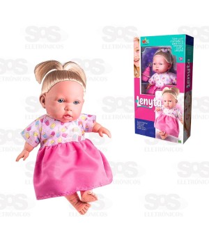 Boneca Lenyta Com Mamadeira Milk 614