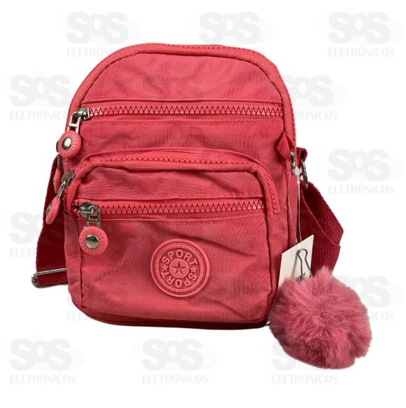 Bolsa De Ombro Transversal 5 Bolsos Altomex AL-07-0600