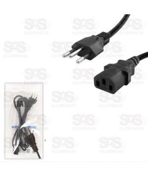 Cabo De Força Tripolar 1,20 Metros Luatek LK-7601