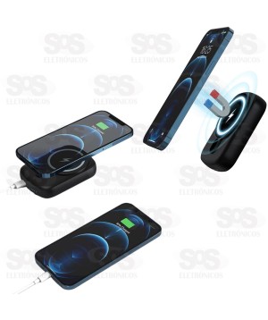 Carga Extra 5.000mAh por Indução Altomex AL-766