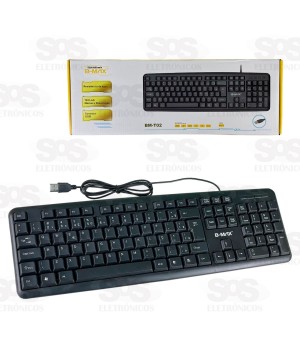 Teclado Padrão Teclas Silenciosas USB Altomex BM-T02