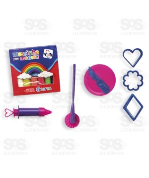 Kit Massinha de Modelar Lanchonete Pica Pau 709