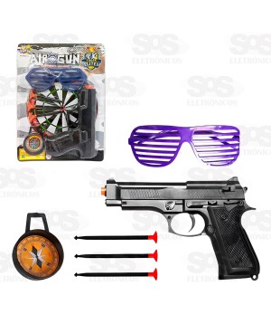 Kit Lançador De Dardos Tropa de Elite Toy King TK-2652