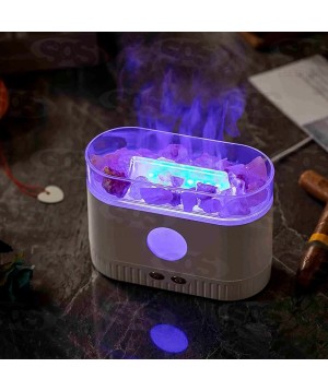 Umidificador Difusor De Ar Aromático Lâmpada De Sal 200ML Altomex AL-1683