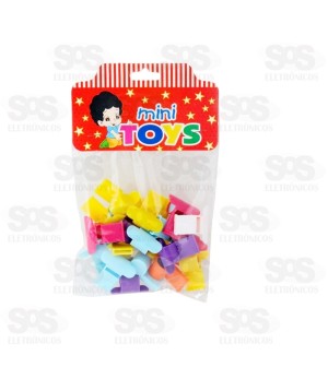 Apito Juiz Colorido Com 20 Unidades Mini Toys 315A