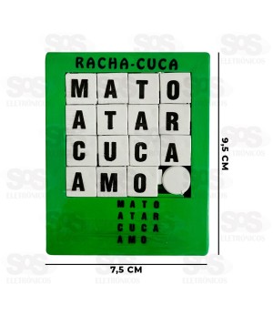 Jogo Racha Cuca Letras Colorido Mini Toys 1037