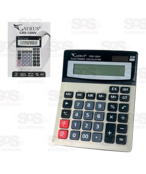 Calculadora De Mesa 12 Dígitos Caerus crs-1200V
