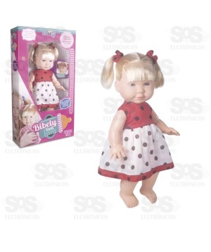 Boneca Bibely Doll Loira Nova Toys 1092