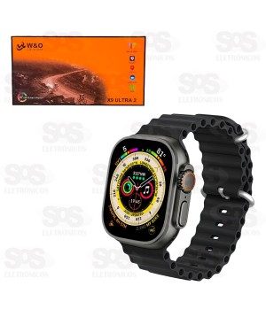 Relógio SmartWatch Tela Amoled 49MM X9 Ultra 2