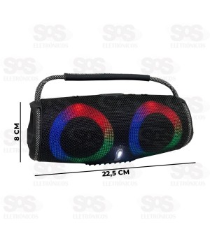 Caixa De Som Portátil Bluetooth V5.2 Charge7s Altomex AL-G35