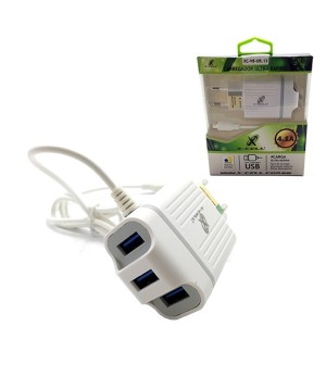 Carregador Micro USB V8 Ultra Rápido 4.1A 3 USB X-cell XC-UR13