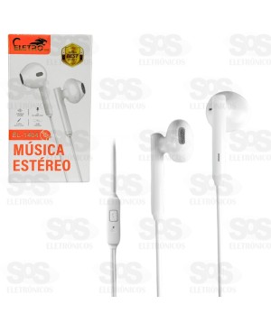 Fone De Ouvido Com Microfone P2 Eletromex EL-1404