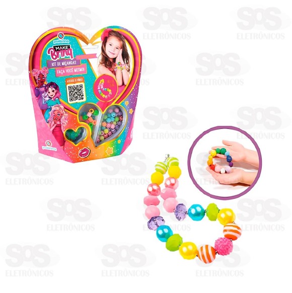 Kit Beleza Miçanga Infantil Polibrinq MK20
