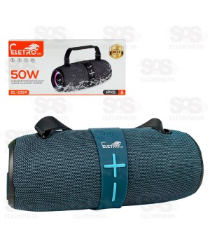 Caixa De Som 50W Com Proteção IPX5 Eletromex EL-1024