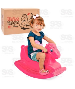 Gangorra Cavalinho Huppa Huppa Rosa Xplast 8041