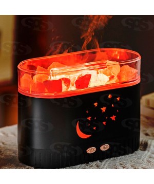 Umidificador Difusor De Ar Rochas Cristalinas 200ML Eletromex EL-5505