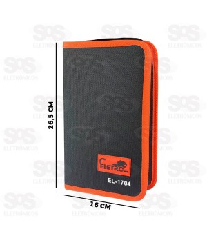 Kit de Ferramentas Precisão 16 Peças Eletromex EL-1704