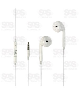 Fone De Ouvido P3 Com Microfone Eletromex EL-1407