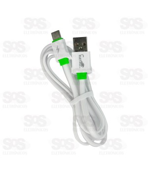 Cabo Emborrachado Type C 4.8A 1 Metro Eletromex EL-3111-TY