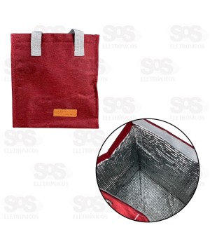 Bolsa Térmica Para Marmita Velcro Top Útil 1211