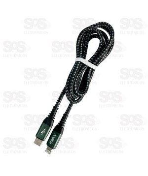 Cabo Nylon Type C Para Iphone 27W Inova CBO-12447