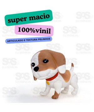 Cachorrinho Doug Beagle em vinil Puff Toys 022