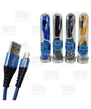 Cabo Tubo Iphone 2 Metros Inova CBO-5865