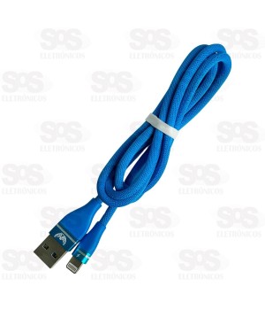 Cabo De Dados 3.1A Iphone Tubo 1 Metro Altomex AL-2309-5G