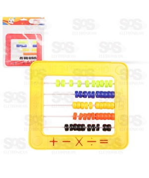 Ábaco Educativo Colorido Pica Pau PI4238